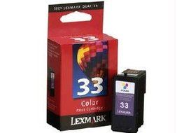 Lexmark Cartridge No. 33 - Yellow, Cyan, Magenta - Original - Ink Cartridge - For P315, 43Xx, 450, 62Xx, 6350,...