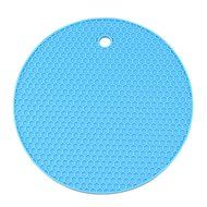 Kaimao Silicone Round Coasters Heat Resistant and Non-slip for Trivets, Potholders, Table Mats 18cm*18cm/7.09"... N2