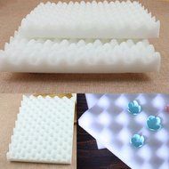 Genenic 2Pcs DIY Sugarcraft Fondant Cake Decorating Foam Pad Sponge Mats Dry Flower N6