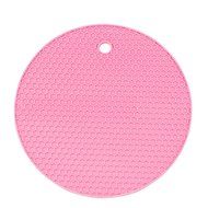 Kaimao Silicone Round Coasters Heat Resistant and Non-slip for Trivets, Potholders, Table Mats 18cm*18cm/7.09"... N3