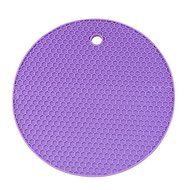 Kaimao Silicone Round Coasters Heat Resistant and Non-slip for Trivets, Potholders, Table Mats 18cm*18cm/7.09"... N7