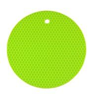 Kaimao Silicone Round Coasters Heat Resistant and Non-slip for Trivets, Potholders, Table Mats 18cm*18cm/7.09"... N8