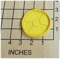 Radioactive Hazard Symbol Fondant Cookie Cutter and Stamp #1383