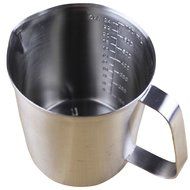 Da Jia 16.9 Ounce Stainless Steel Handle Frothing Pitcher With Inside Measurements For Coffee, Latte &amp; Milk (23.6... N2