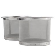 Hario Compatible Stainless Steel Reusable / Replacement Tea Infuser Filters for Glass Tea Pot (2 Pack) N5