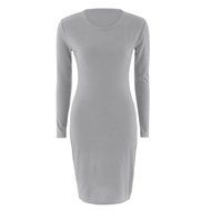 Slim Dress,Morecome Women Fashion Solid Long Sleeve Slim Dress N11