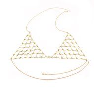 Underwear, PHOTNO The New Fashion Rhinestone Bra Body Necklace Chain Bikini Chain