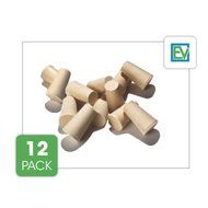 Toddy Stopper / Plug Replacements by Essential Values, Made In USA, (2 Pack) N7