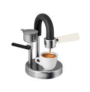 KAMIRA White version, Moka Express 1/2 Cups Stovetop Espresso Maker, MADE IN ITALY! &hellip; (White) N3