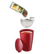 Tea Fort&eacute;&reg; KATI Cup Loose Leaf Tea Brewing System, Cranberry Red N6