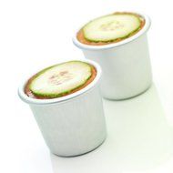 KitchenCraft Set of 4 Anodised 6.5cm/2.5&quot; diameter Dariol Moulds KCDARIOL N4