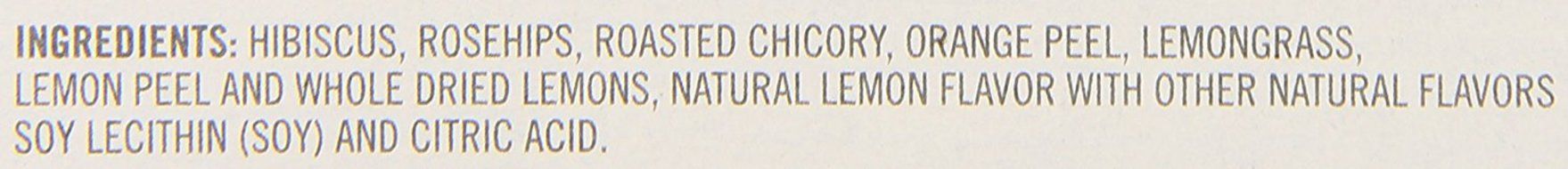 Celestial Seasonings Lemon Zinger Herbal Tea, K-Cup Portion Pack for Keurig K-Cup Brewers, 24-Count N76