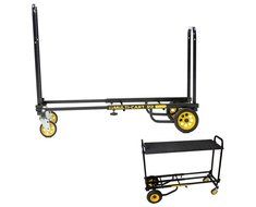 Rock N Roller R2RT Micro-Cart + Carpeted Shelf N3