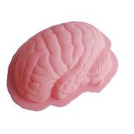 Yunko Human Brain Shape Pan Baking Silicone Halloween Cake Mold Pudding Jello Dessert Mold