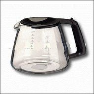 Coffeemaker Glass Carafe with Lid, Black, 10 Cups for Delonghi and Braun
