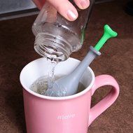 Portable French Press from Khaw-Fee - Hand Pump Coffee Maker - Easily Brew One Cup at Home, Office or while Camping... N4