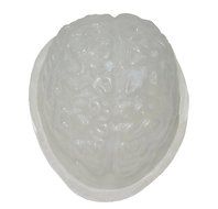 Neomark Halloween Party 3D Human Brain Silicon Mold Ice Cube Tray Jello Chocolate Mold Cake Fondant Mold, Cake...