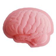 Yunko Human Brain Shape Pan Baking Silicone Halloween Cake Mold Pudding Jello Dessert Mold N2