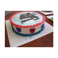 12 pc Transformers Shield Cupcake Rings