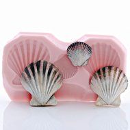 Seashell Silicone Mold Food Safe Fondant, Chocolate, Candy, Resin, Polymer Clay Mold, Soap N2