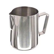 XIDAJE Stainless Steel Milk Pitcher Suitable for Coffee, Latte &amp; Frothing Milk (12 Oz / 350ml) N7