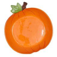 Pumpkin Shaped Pie Plate with Free Dishtowel N2