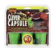 Clever Coffee Capsule Reusable Single Coffee Filter - 3 Pack - BPA Free