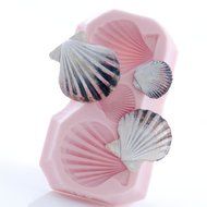 Seashell Silicone Mold Food Safe Fondant, Chocolate, Candy, Resin, Polymer Clay Mold, Soap N5