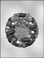 CK Products 6-Inch Pinecone Wreath Chocolate Mold