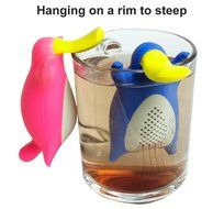 Sino Banyan Tea Infuser Strainer,Set of 2,without Scalding Fingers,Swan N6