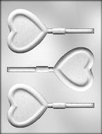 CK Products Heart with Border Sucker Chocolate Mold