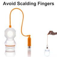 Sino Banyan Tea Infuser Strainer,Set of 2,without Scalding Fingers,Swan N9