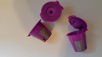 Coffee Makers Parts &amp; Accs 3 Pack! Reusable Coffee/Tea Filters for Keurig 2.0 Coffeemaker Brewers!