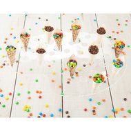 Palette Display Stand for Mini Cones Clear 35 Slots 4 Count Box N8