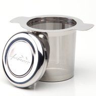 [Premium Quality] Tea Infuser with a Lid / Best Strainer for Loose Leaf Tea / Extra Fine Laser Mesh Tea Steeper... N8