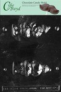 Cybrtrayd C129 3D Santa Sack on Back Life of the Party Chocolate Candy Mold with Exclusive Cybrtrayd Copyrighted...