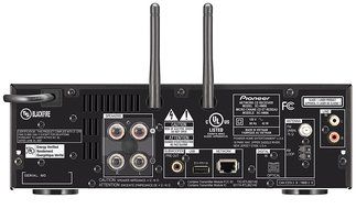 Pioneer Network CD Receiver Home CD Player, Silver/Black (XC-HM86)