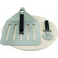 Mr. Bar B Q 06131P Pizza Stone Set