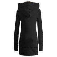 Coat,Morecome Women Plus Velvet Thickened Hooded Sweater Leopard Zipper Coat N14