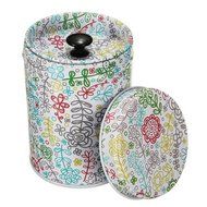 Tgp Vintage Double Cover Tea Caddy Box Container Food Storage Tin Boxes Case Canisters &amp; Jars N5