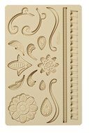 Wilton 409-2557 Fondant and Gum Paste Silicone Mold, Lace N4