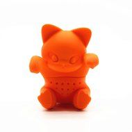 Silicone Cat Tea Spice Leaf Infusers Strainer Diffuser Herbal Loose Filter