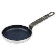 Blinis Pan 120mm diameter. Heavy duty aluminium. Non-stick coating.