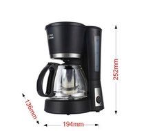 Royal- MD-210C American Style Fully Automatic Drip Coffee Machine Anti-dry Thermal Insulation Coffee Pot 0.6L N2