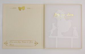 LOVENJOY with Gift Box Love Her Love Her Dog Silhouette Acrylic Wedding Engagement Cake Decoration Topper Black... N20