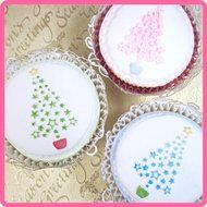 Christmas Tree Cup Cake Mold N7
