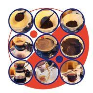 Premium Quality Paper Dripper Pourover Coffee Filter for 02 Dripper (Pack of 40) N6