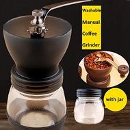 Shop24Hrs Manual Coffee Grinder Mill Handy Coffee Bean Soybean Milk Grinder Machine N3