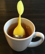 Playful Tea Infusers - set of 4 assorted FUN cute Silicone Stainless Steel Strainer Set for FUN tea party of Loose... N4