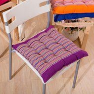 Seat Cushion,Beautyvan Seat Cushion Comfort Coarse Cloth Cotton Stripe Chic Pads Room Soft Chair Office (Blue) N9
